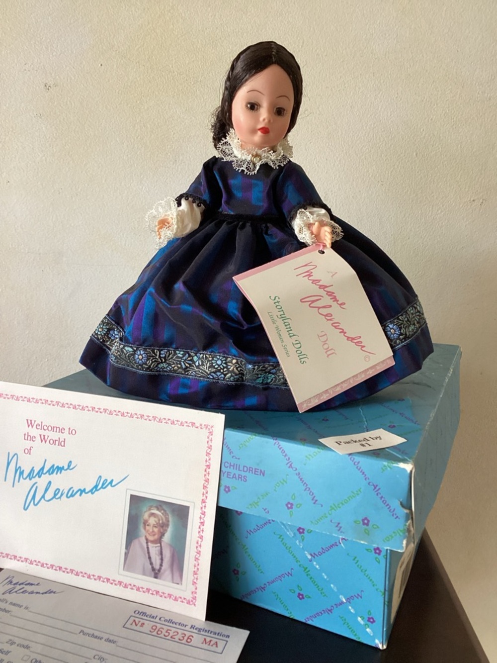 Madame Alexander Doll Marmee Little Women series 1996